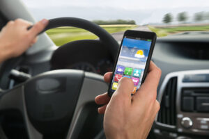 The DUI-E Washington law prohibits texting and driving.