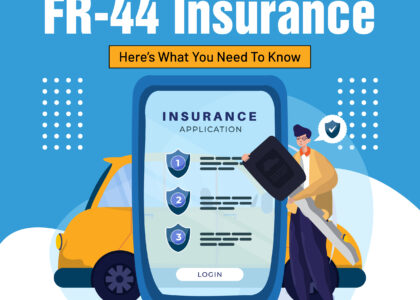 An infographic describing FR-44 insurance.