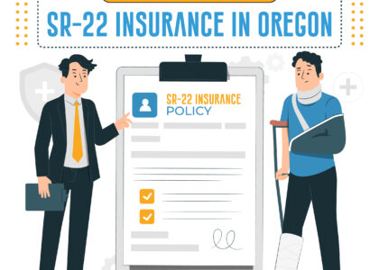 An infographic about Oregon SR-22 insurance