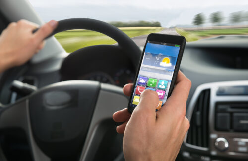 Violating the Tennessee Hands-Free driving law can lead to license suspension requiring SR22 insurance.